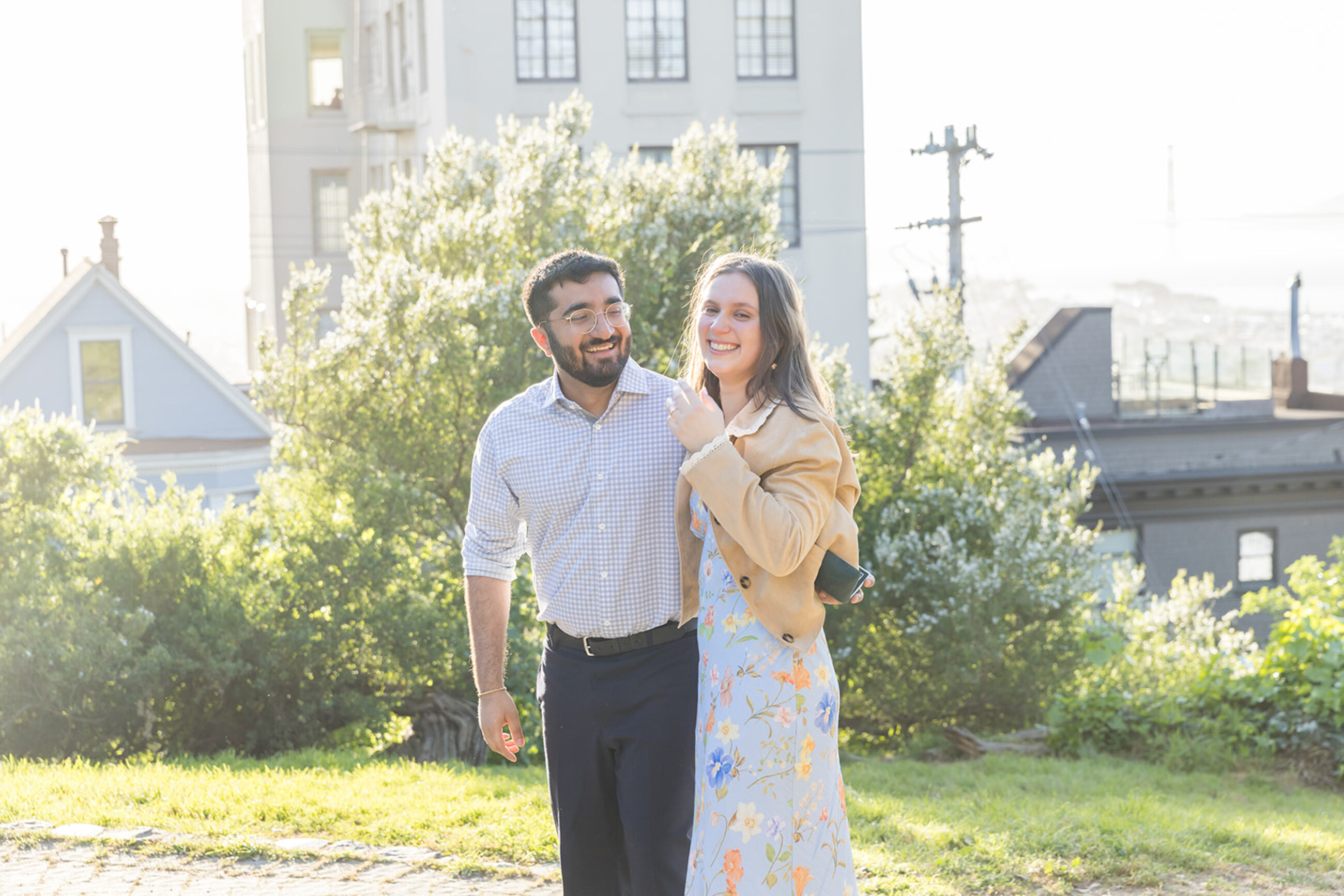 Ishaan & Grace in San Francisco